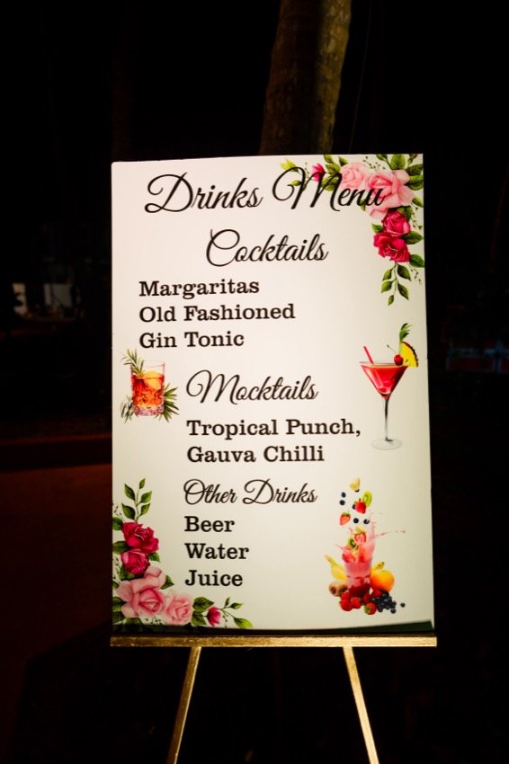 Bhavna and Przemo — the cocktail evening