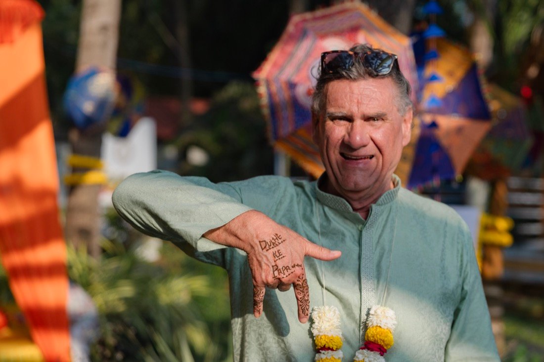 Himanshi and Christopher — the mehendi ceremony