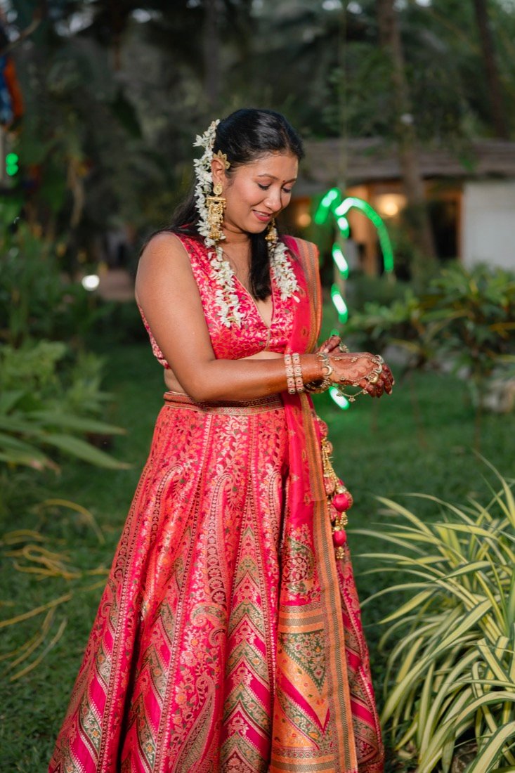 Himanshi and Christopher — the mehendi ceremony
