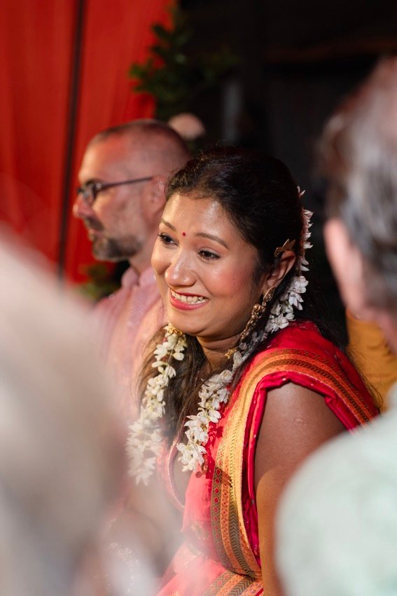 Himanshi and Christopher — the mehendi ceremony