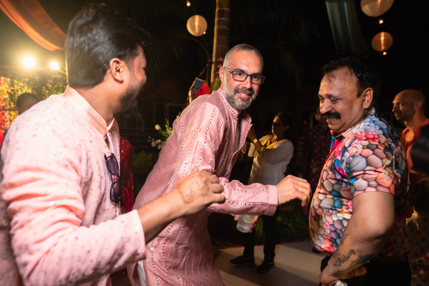 Himanshi and Christopher — the mehendi ceremony