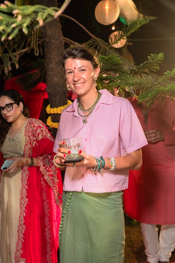 Himanshi and Christopher — the mehendi ceremony