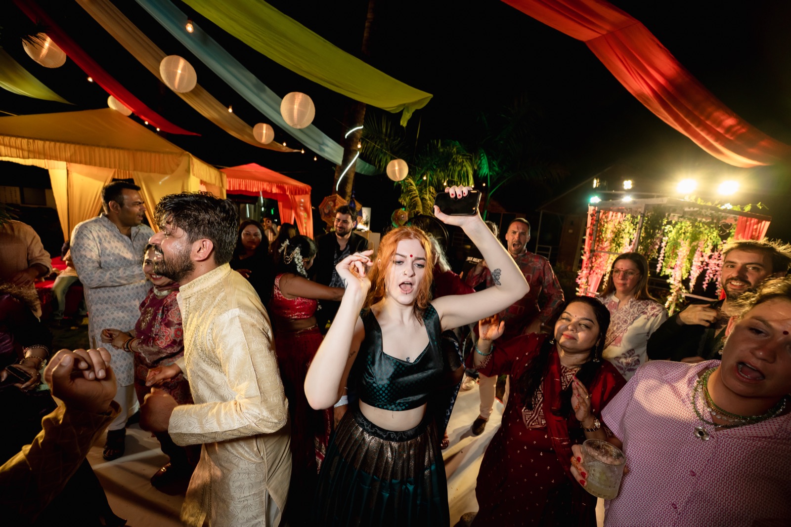 Himanshi and Christopher — the mehendi ceremony