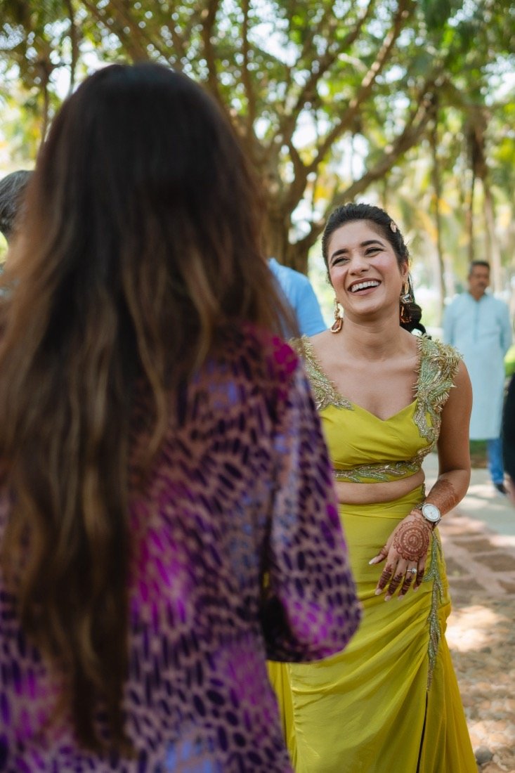 Bhavna and Przemo — the mehndi