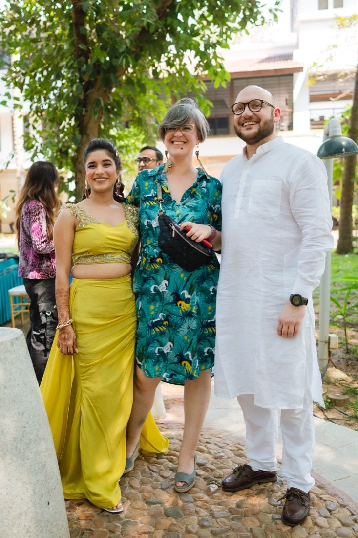 Bhavna and Przemo — the mehndi