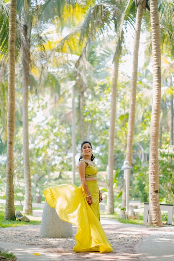 Bhavna and Przemo — the mehndi
