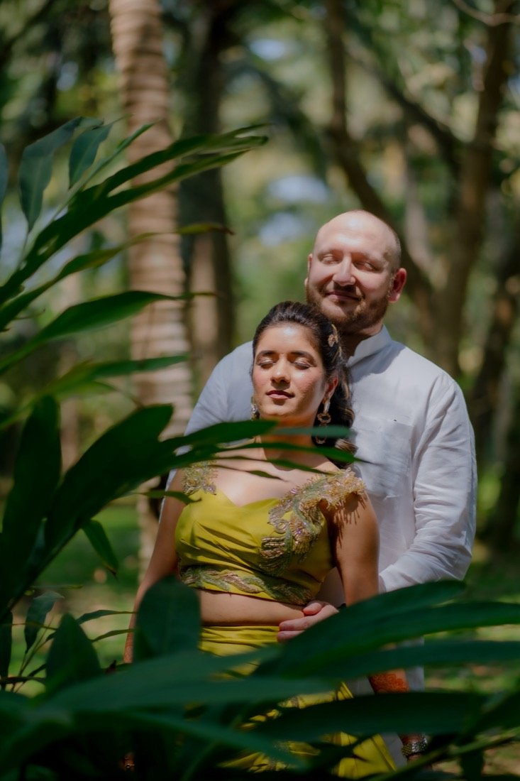 Bhavna and Przemo — the mehndi