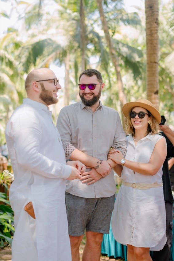 Bhavna and Przemo — the mehndi