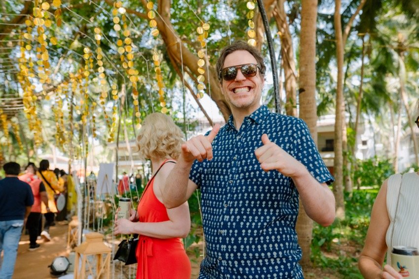 Bhavna and Przemo — the mehndi
