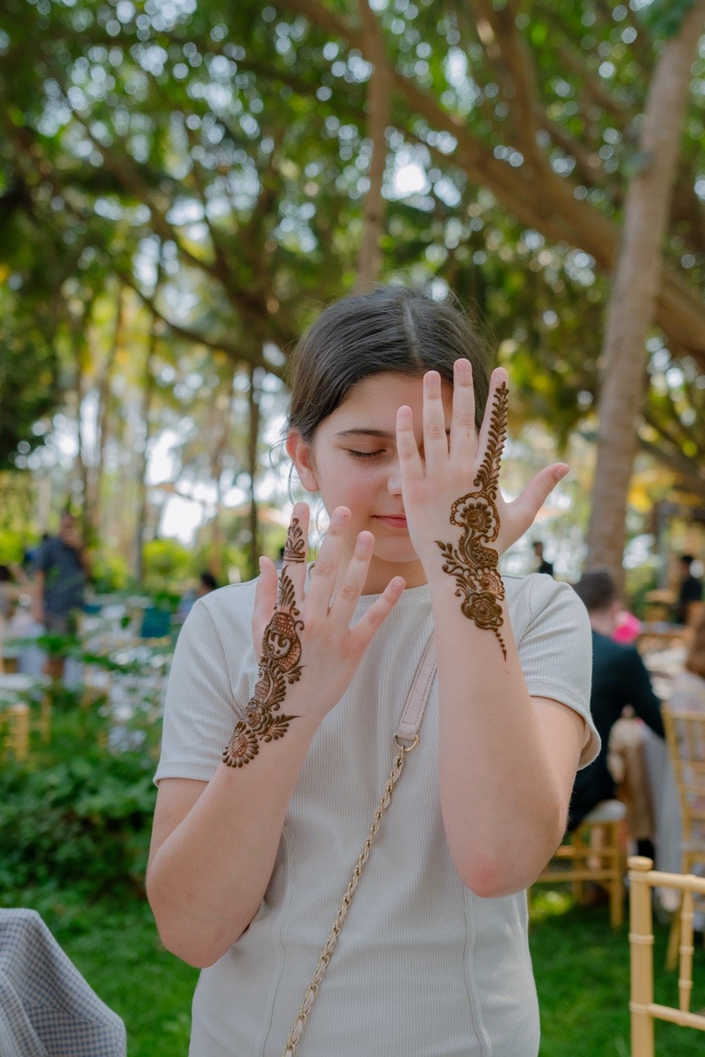 Bhavna and Przemo — the mehndi