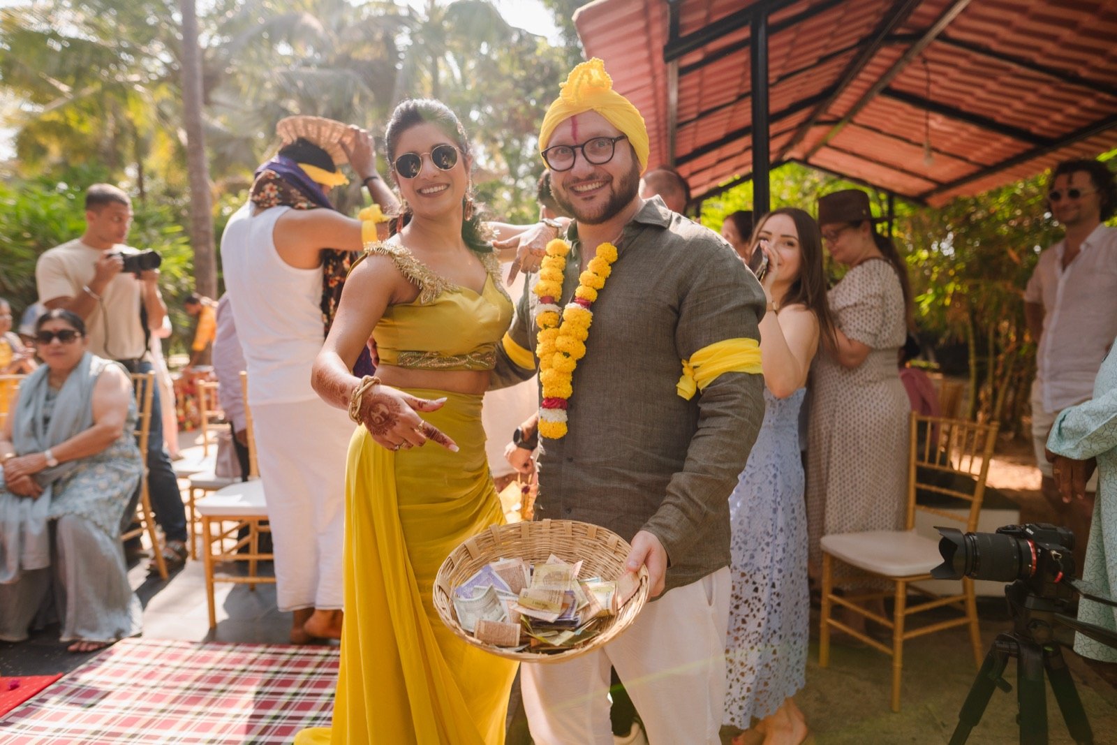 Bhavna and Przemo — the mehndi