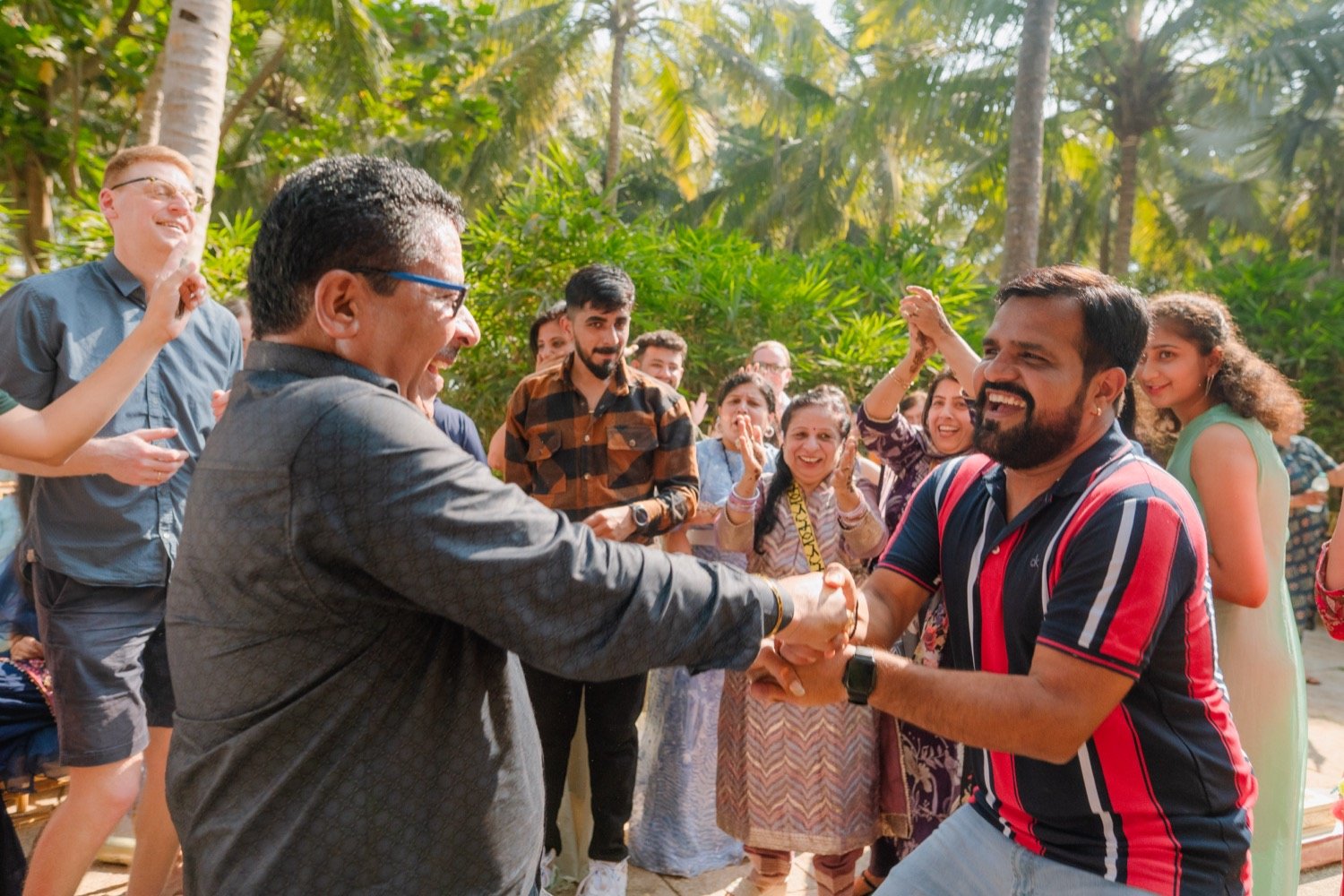 Bhavna and Przemo — the mehndi