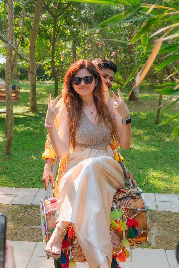 Bhavna and Przemo — the mehndi