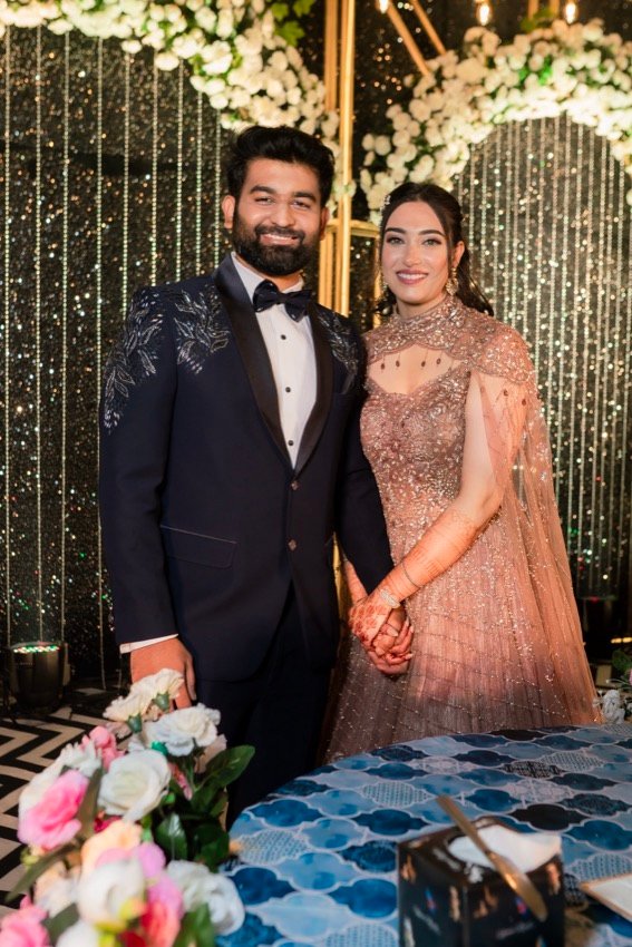 Shivani and Abhishek — the sangeet