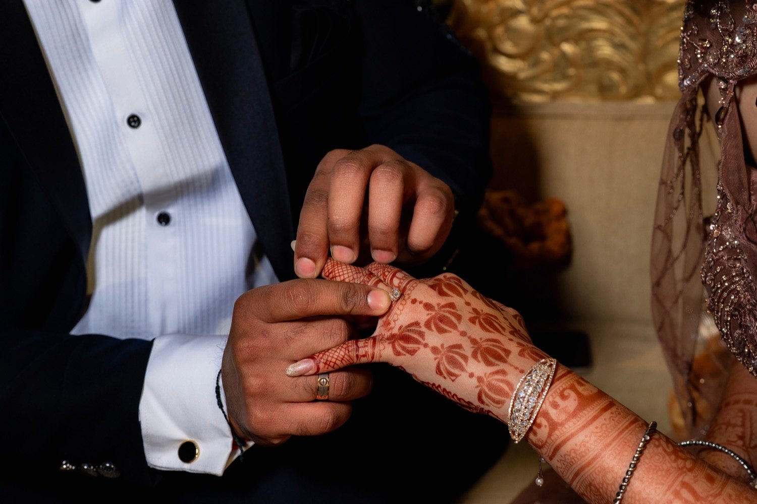 Shivani and Abhishek — the sangeet