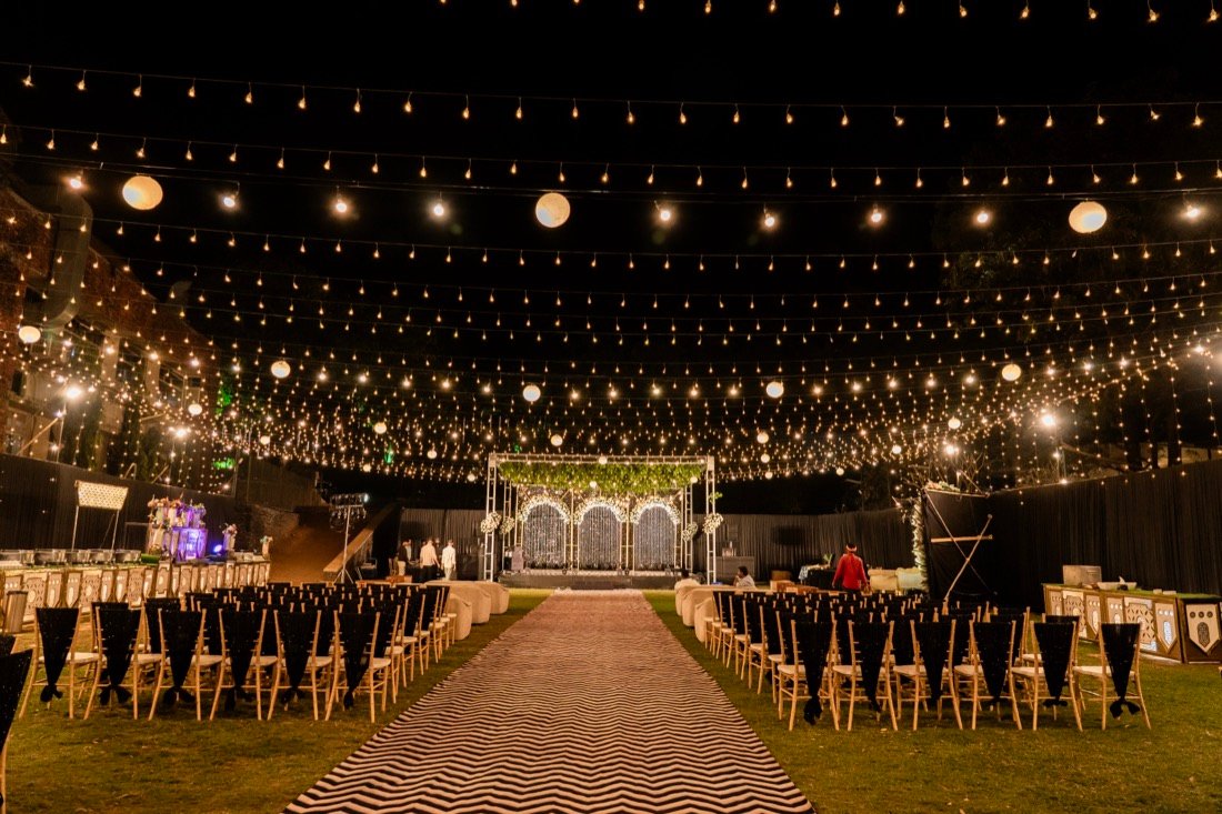 Shivani and Abhishek — the sangeet