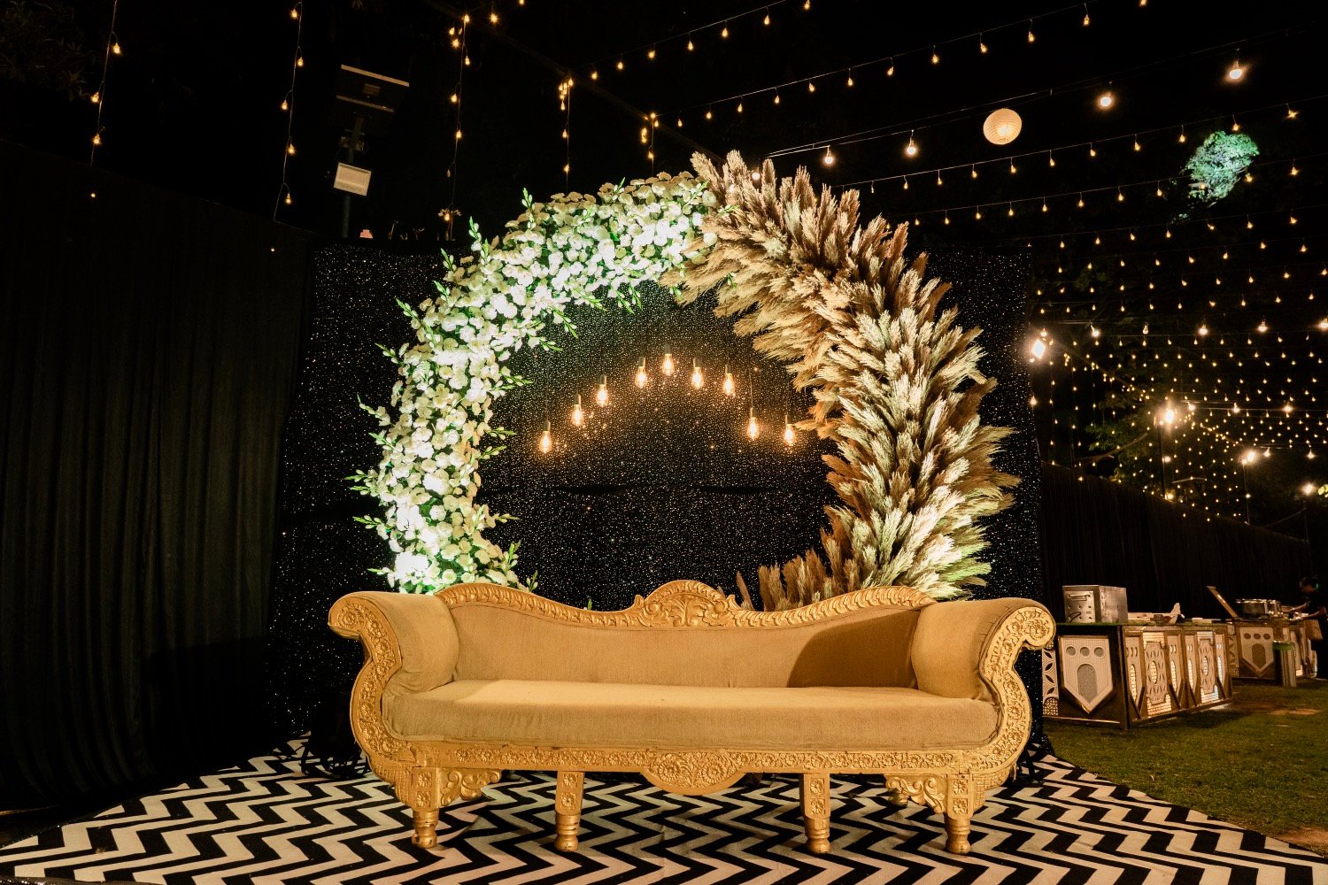 Shivani and Abhishek — the sangeet