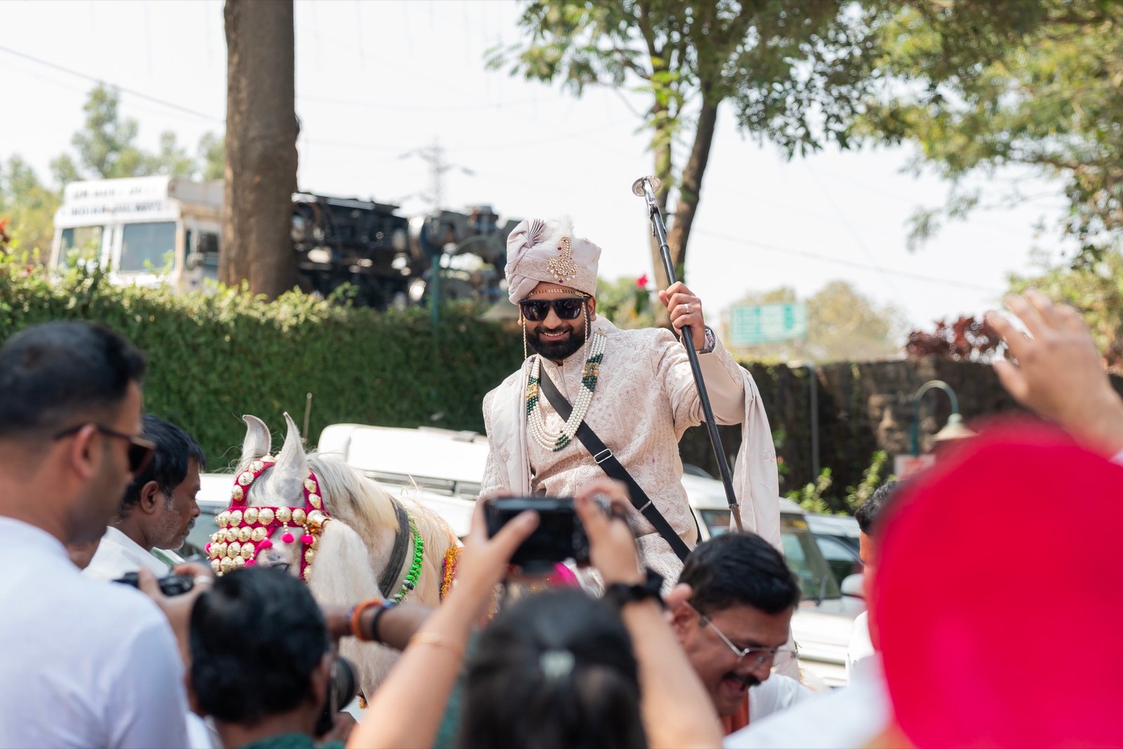 Shivani and Abhishek — the ceremony