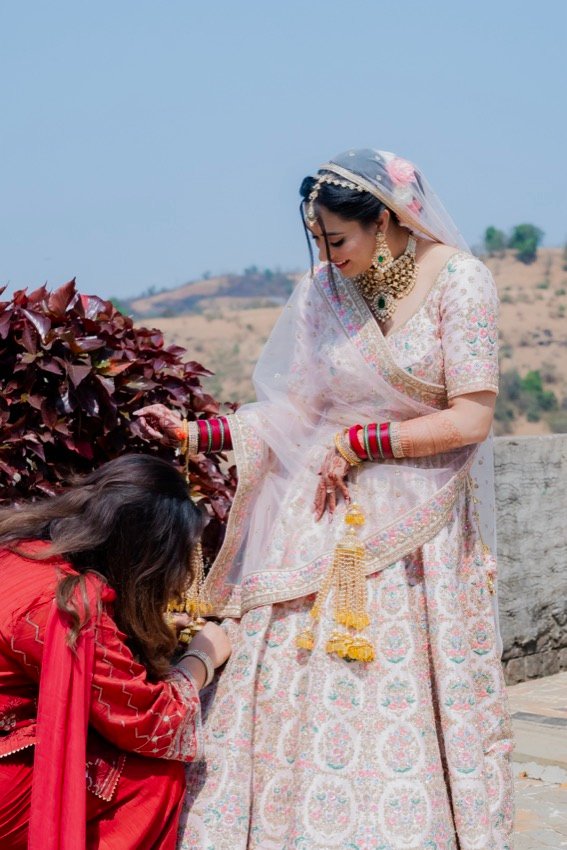 Shivani and Abhishek — the ceremony