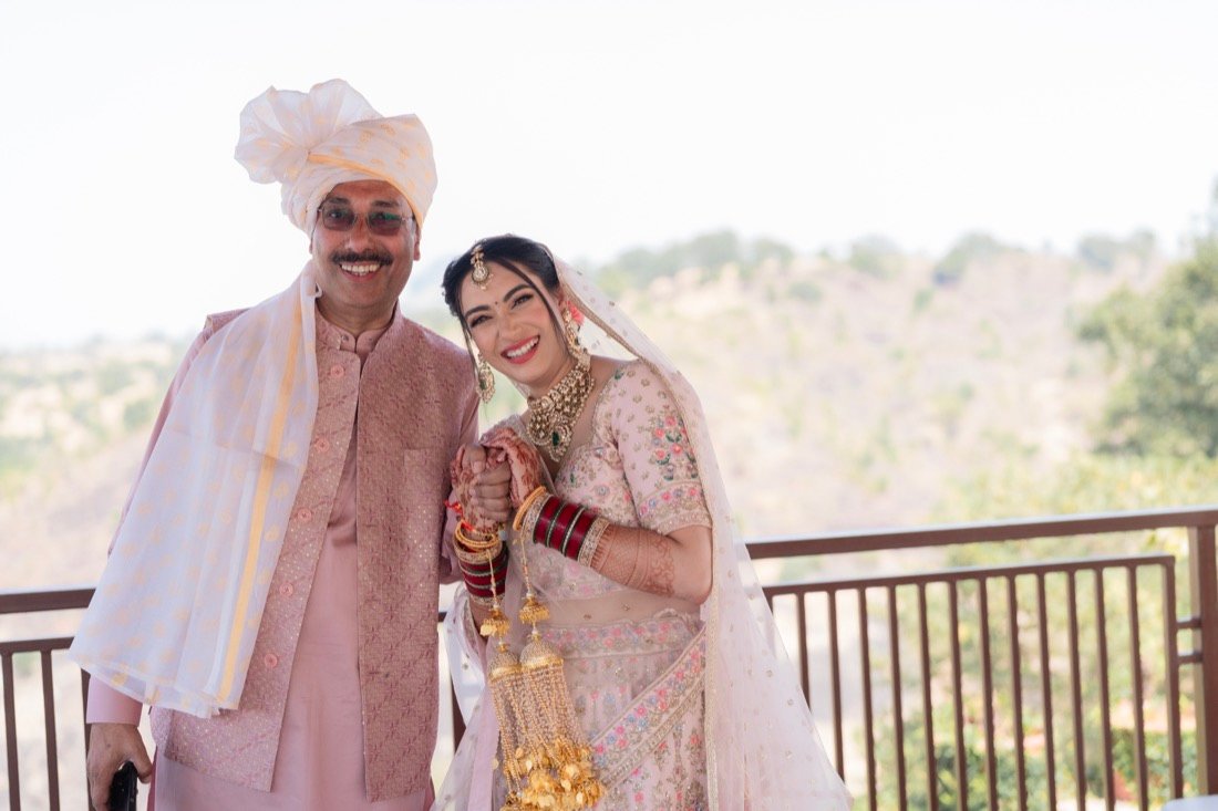 Shivani and Abhishek — the ceremony