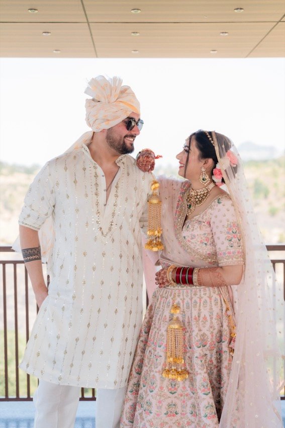 Shivani and Abhishek — the ceremony