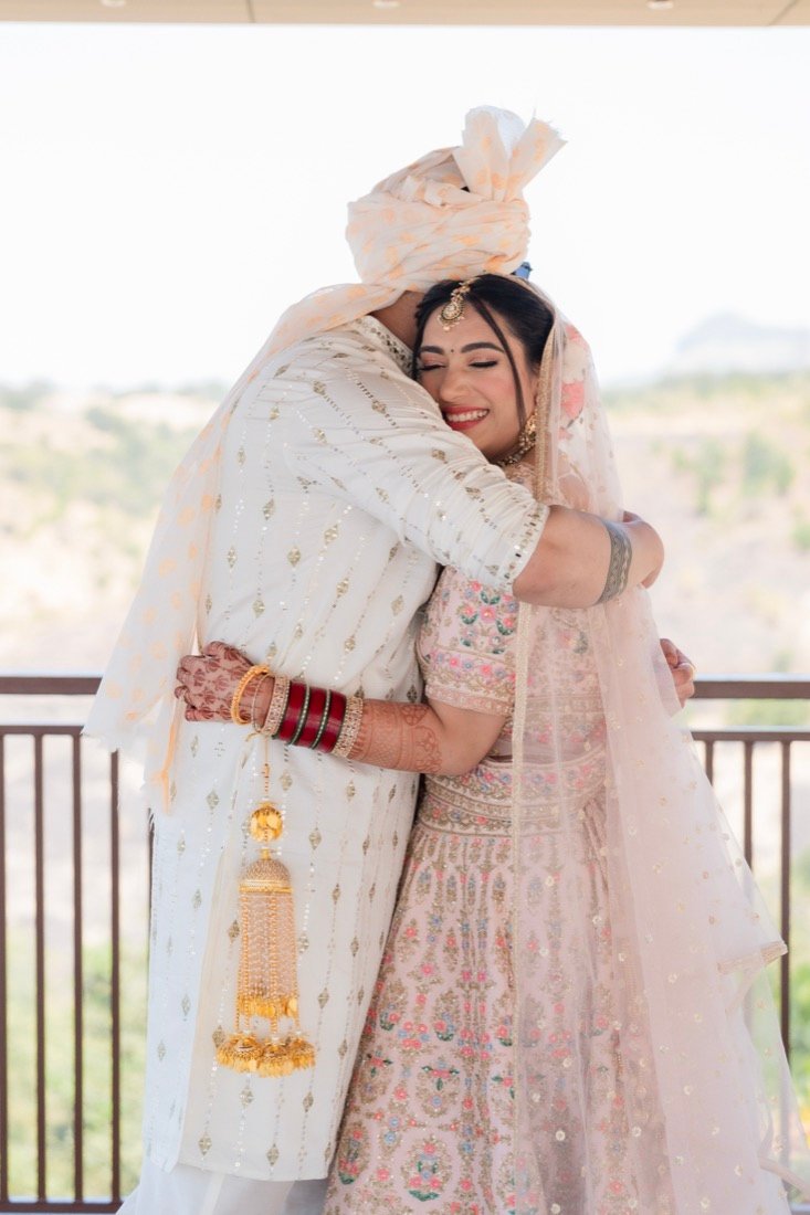 Shivani and Abhishek — the ceremony