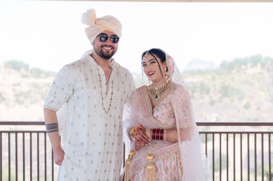 Shivani and Abhishek — the ceremony