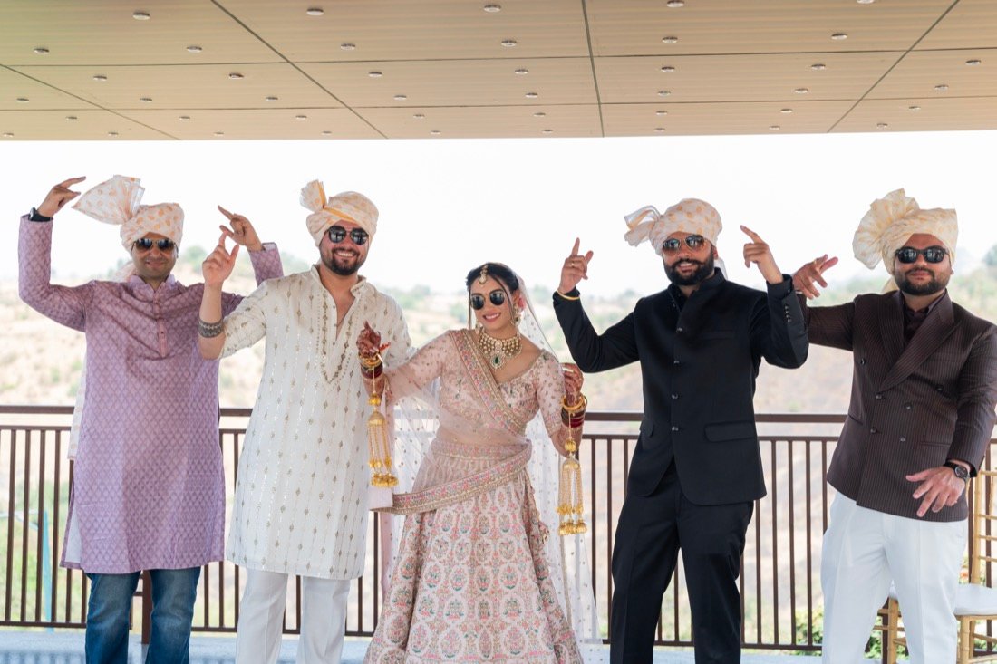 Shivani and Abhishek — the ceremony