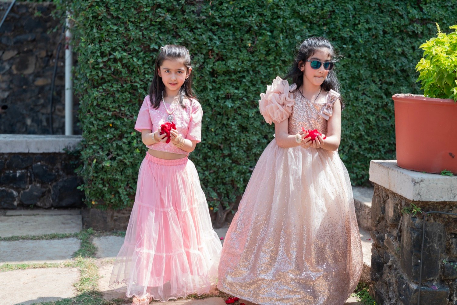 Shivani and Abhishek — the ceremony