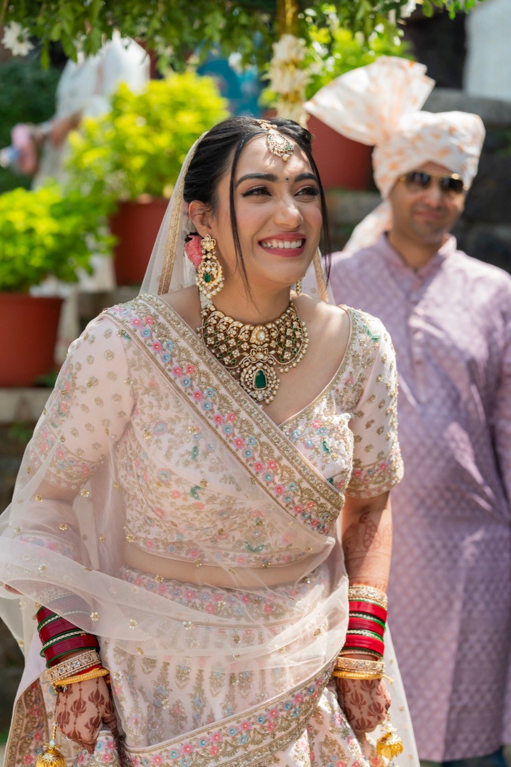 Shivani and Abhishek — the ceremony
