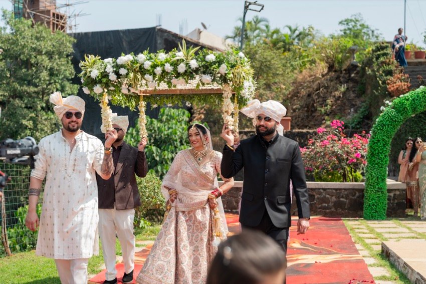 Shivani and Abhishek — the ceremony