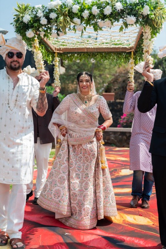 Shivani and Abhishek — the ceremony