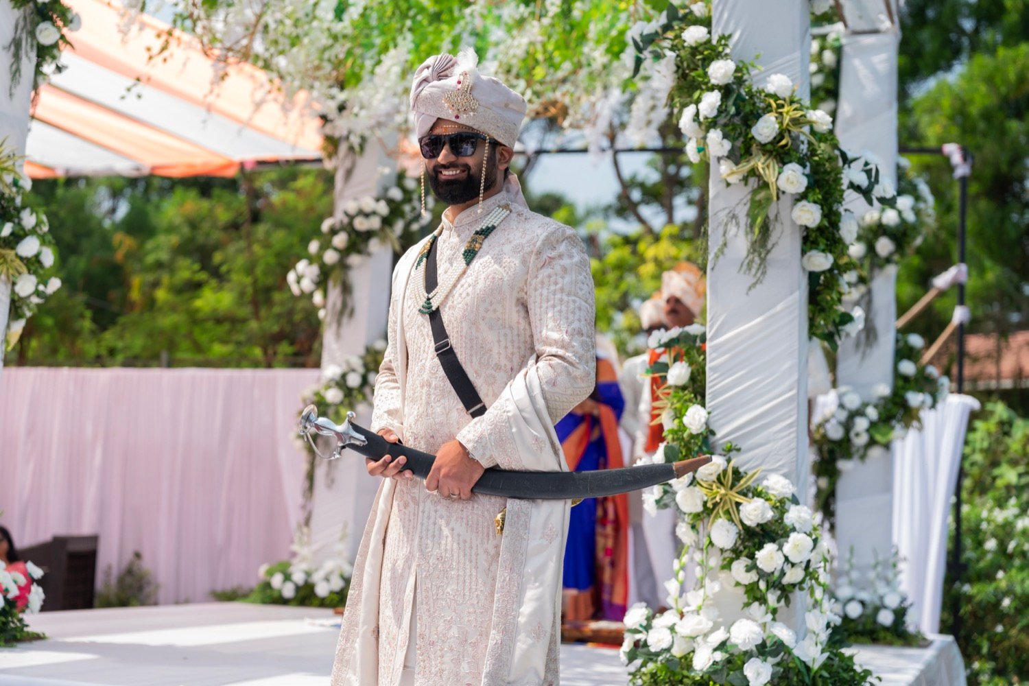 Shivani and Abhishek — the ceremony