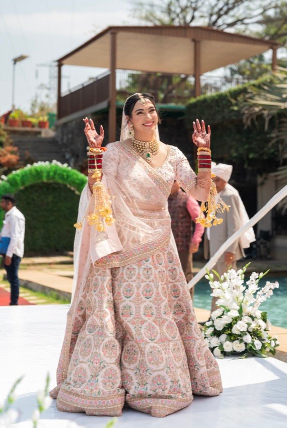 Shivani and Abhishek — the ceremony