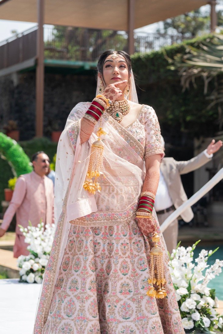 Shivani and Abhishek — the ceremony