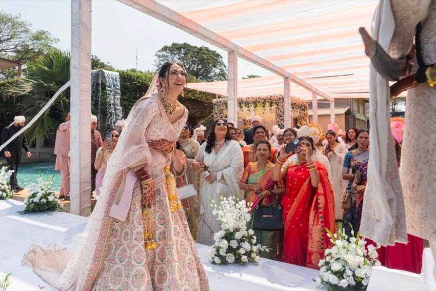 Shivani and Abhishek — the ceremony