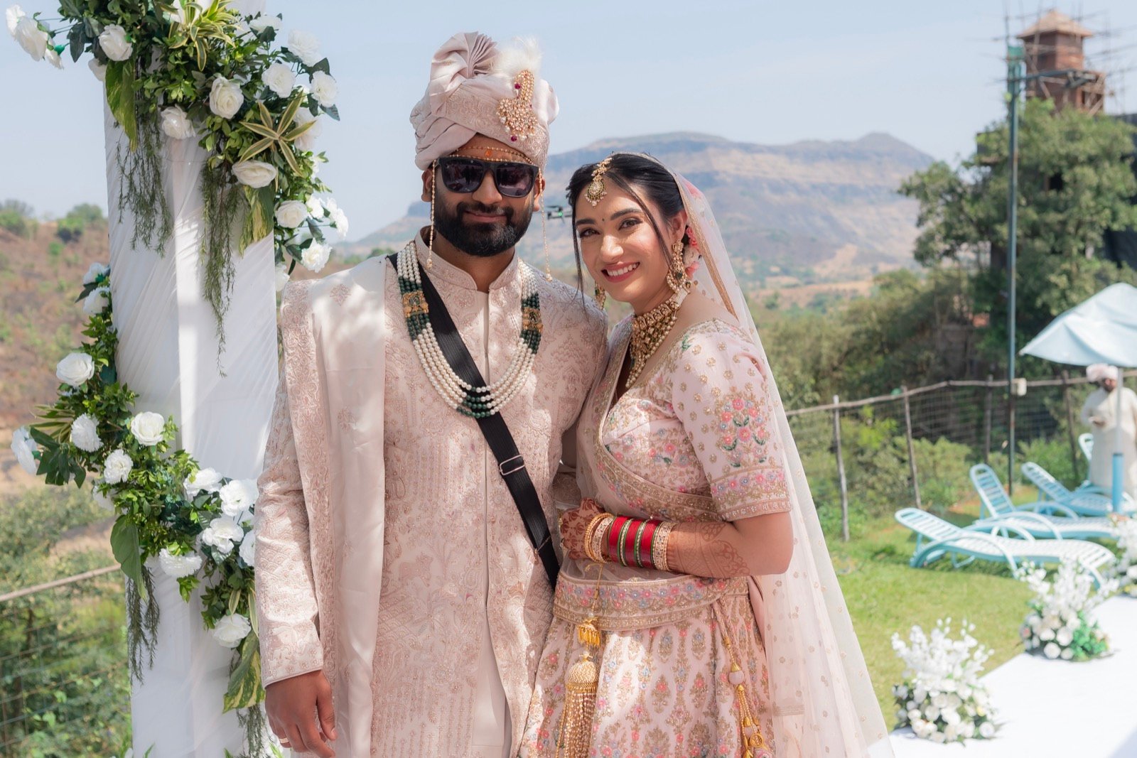 Shivani and Abhishek — the ceremony