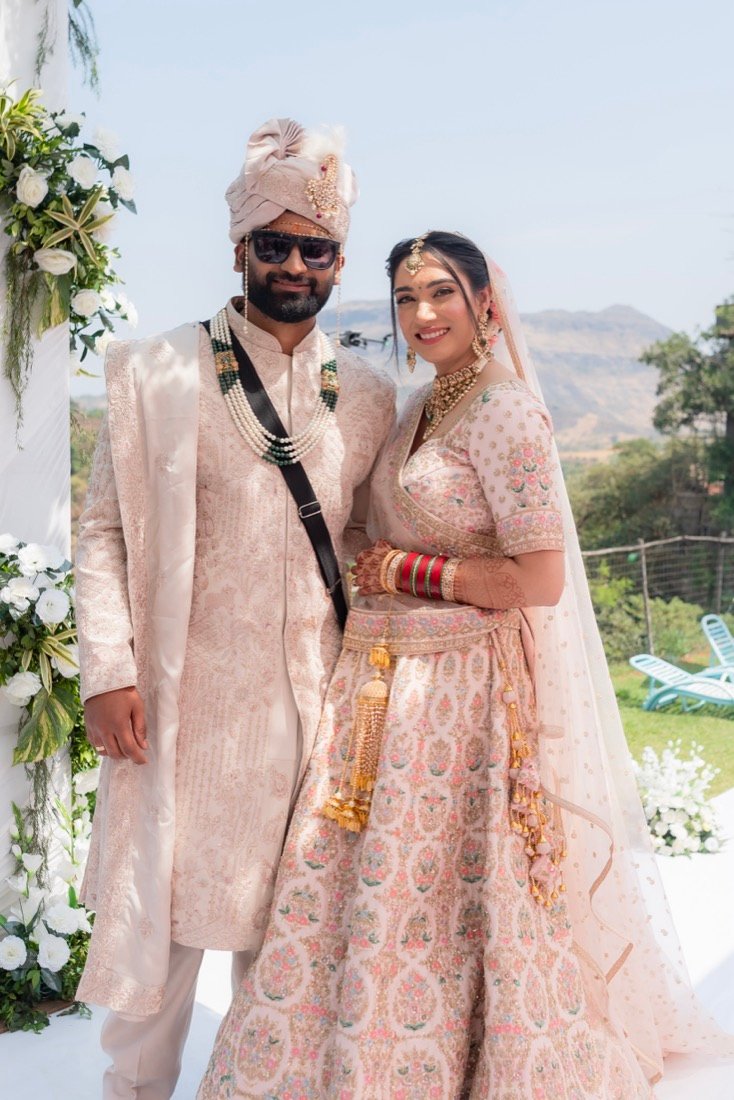 Shivani and Abhishek — the ceremony