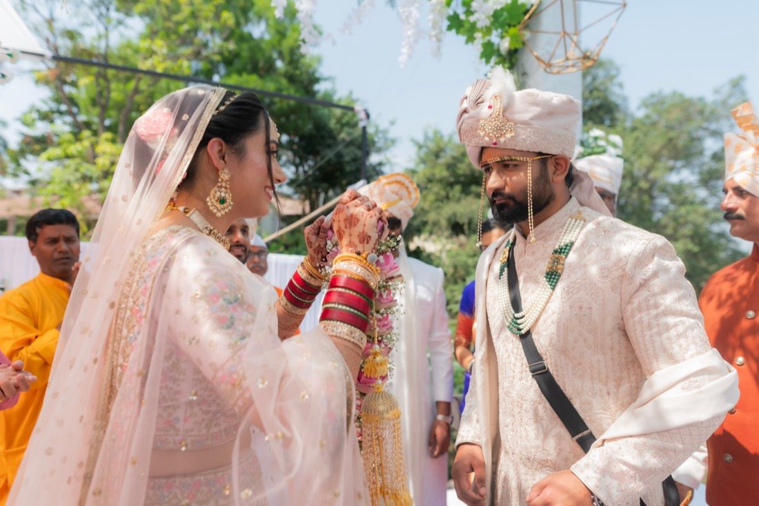 Shivani and Abhishek — the ceremony