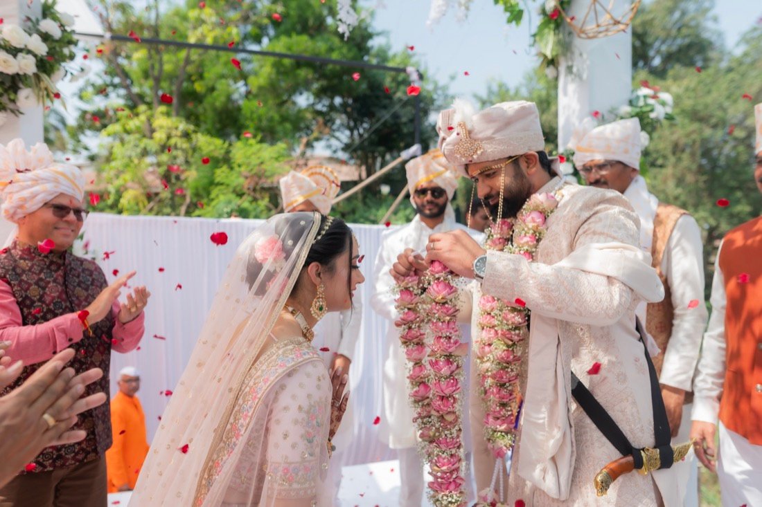 Shivani and Abhishek — the ceremony