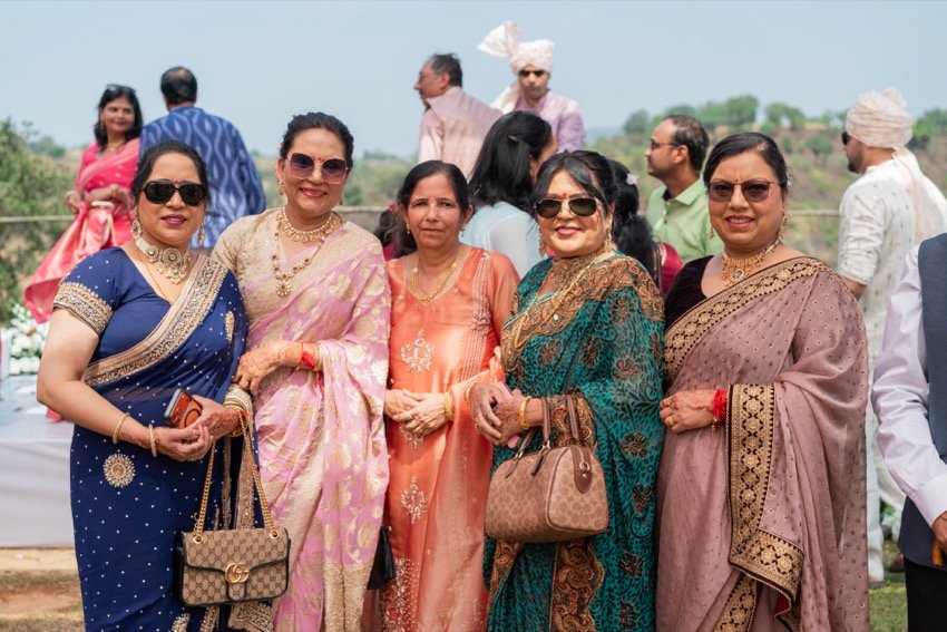 Shivani and Abhishek — the ceremony