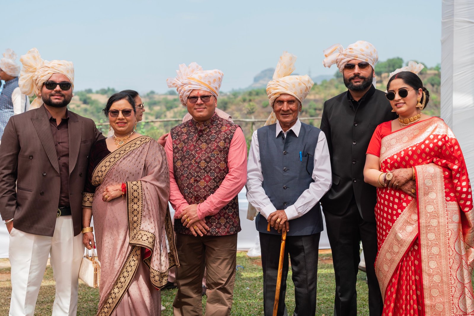 Shivani and Abhishek — the ceremony