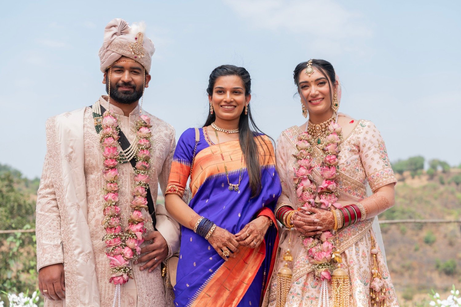 Shivani and Abhishek — the ceremony