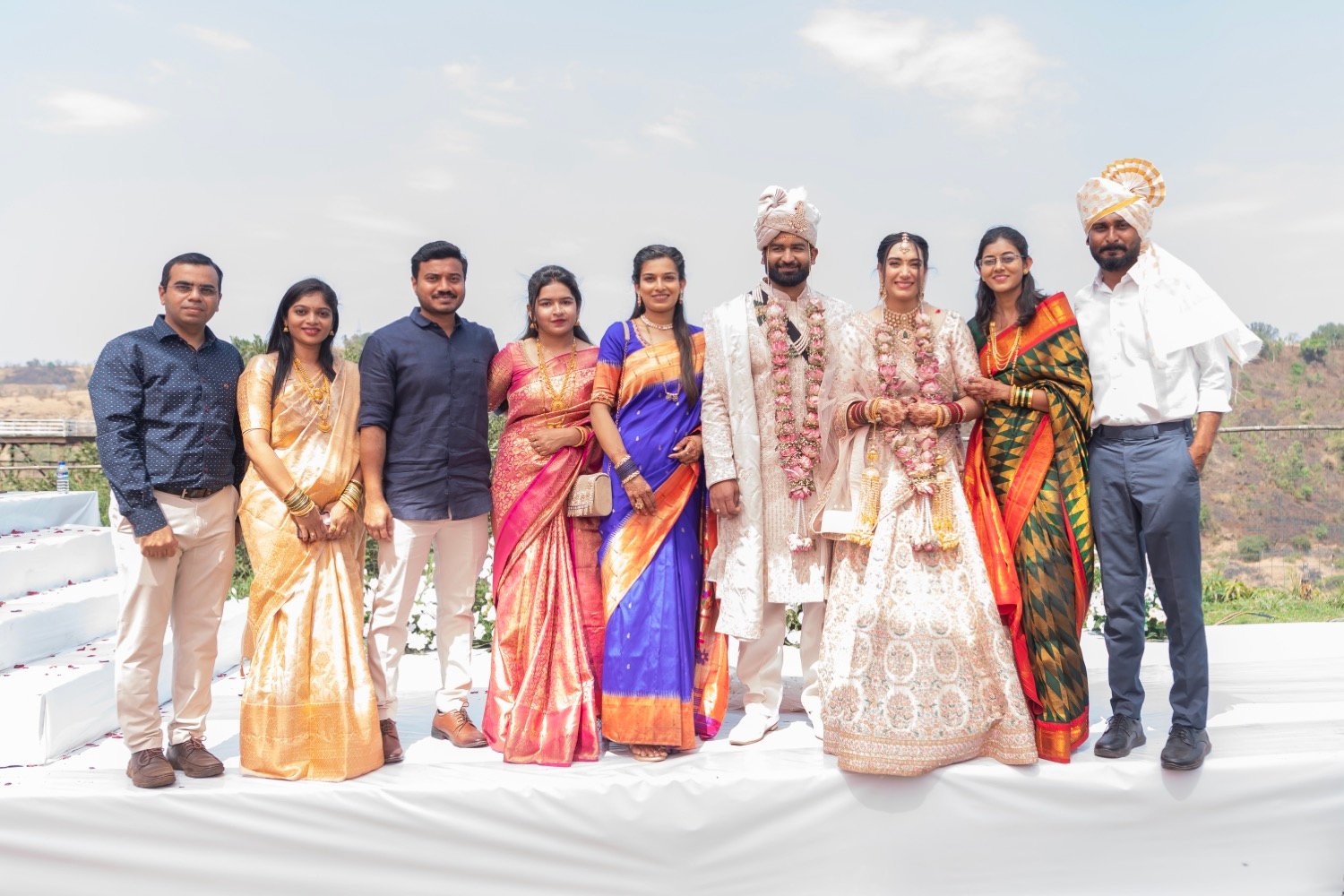 Shivani and Abhishek — the ceremony