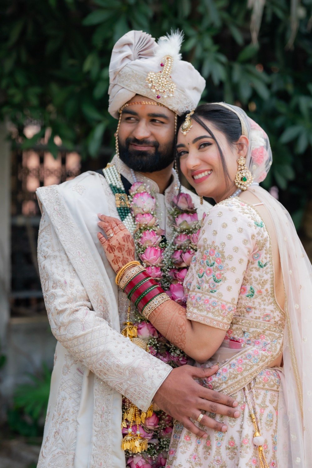 Shivani and Abhishek — the ceremony