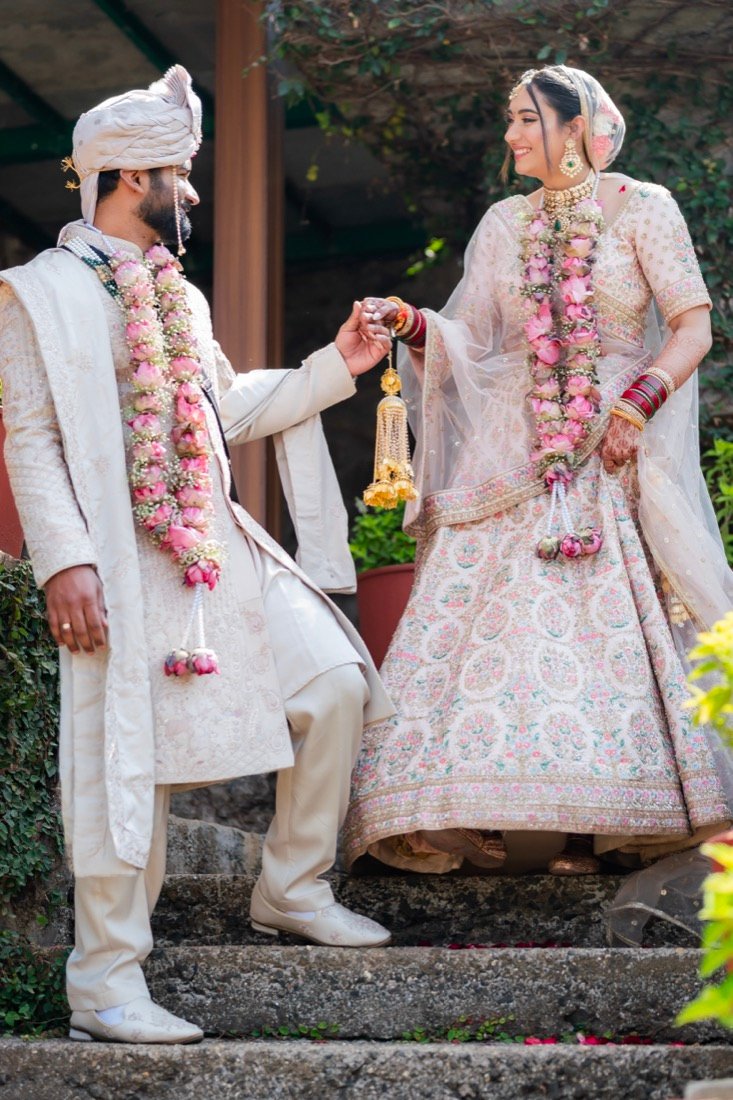 Shivani and Abhishek — the ceremony