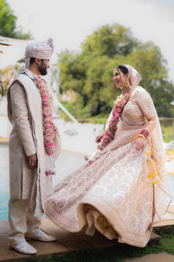 Shivani and Abhishek — the ceremony