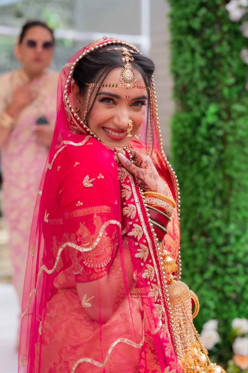 Shivani and Abhishek — the ceremony