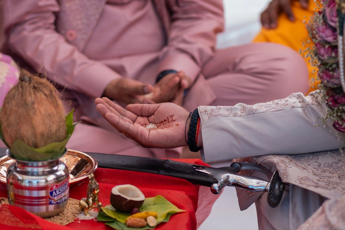 Shivani and Abhishek — the ceremony