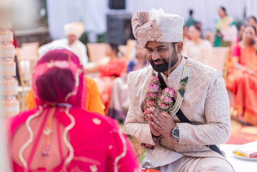 Shivani and Abhishek — the ceremony